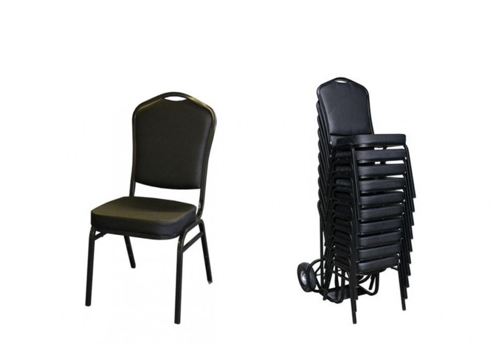 100 CHAIRS PLUS 1 FREE CHAIR TROLLEY