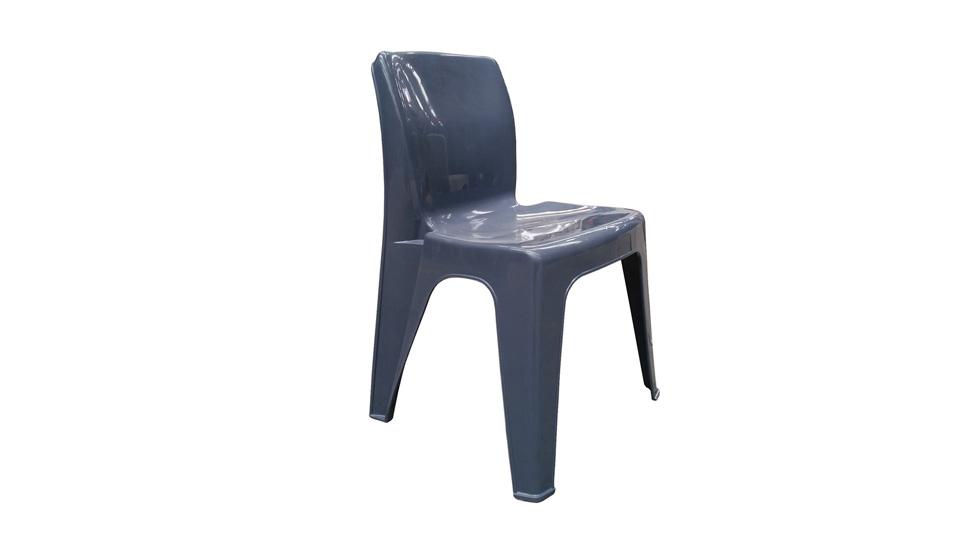 Plastic MPS Chair (Dark Grey)