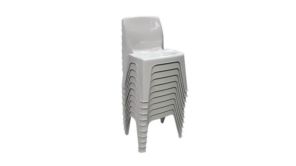 Plastic MPS Chair (Light Grey)